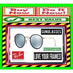 ✅🆕🚨🔴🌸S🌸A🌸L🌸E🌸🔴📢RAY BAN Folding SUNGLASSES Unisex EYEWEAR🟢BUY NOW💸🟢